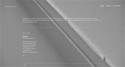 Desktop Screenshot of antennaecollection.com