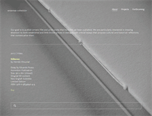 Tablet Screenshot of antennaecollection.com
